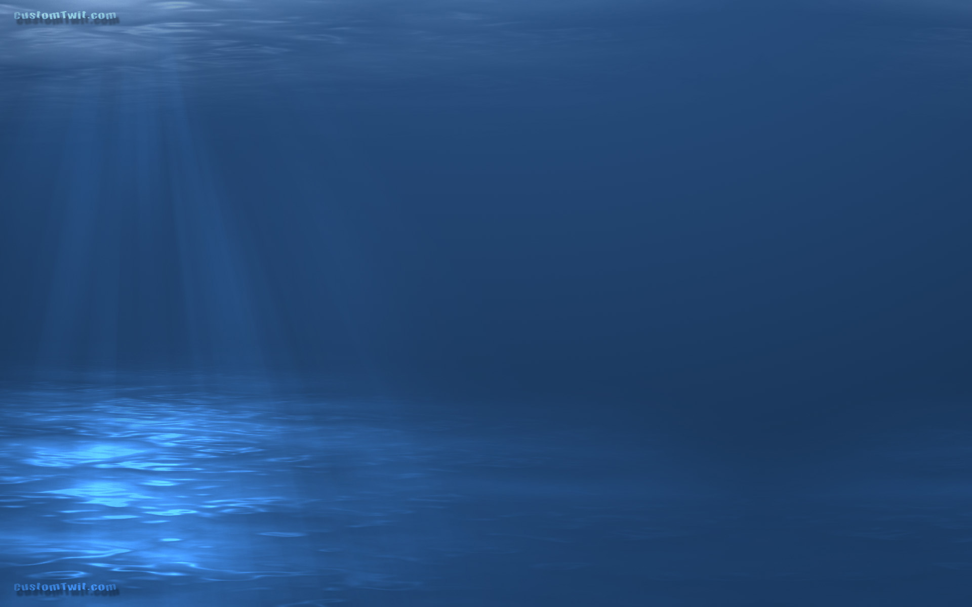 Ocean Blue wallpaper 30046 1920x1200