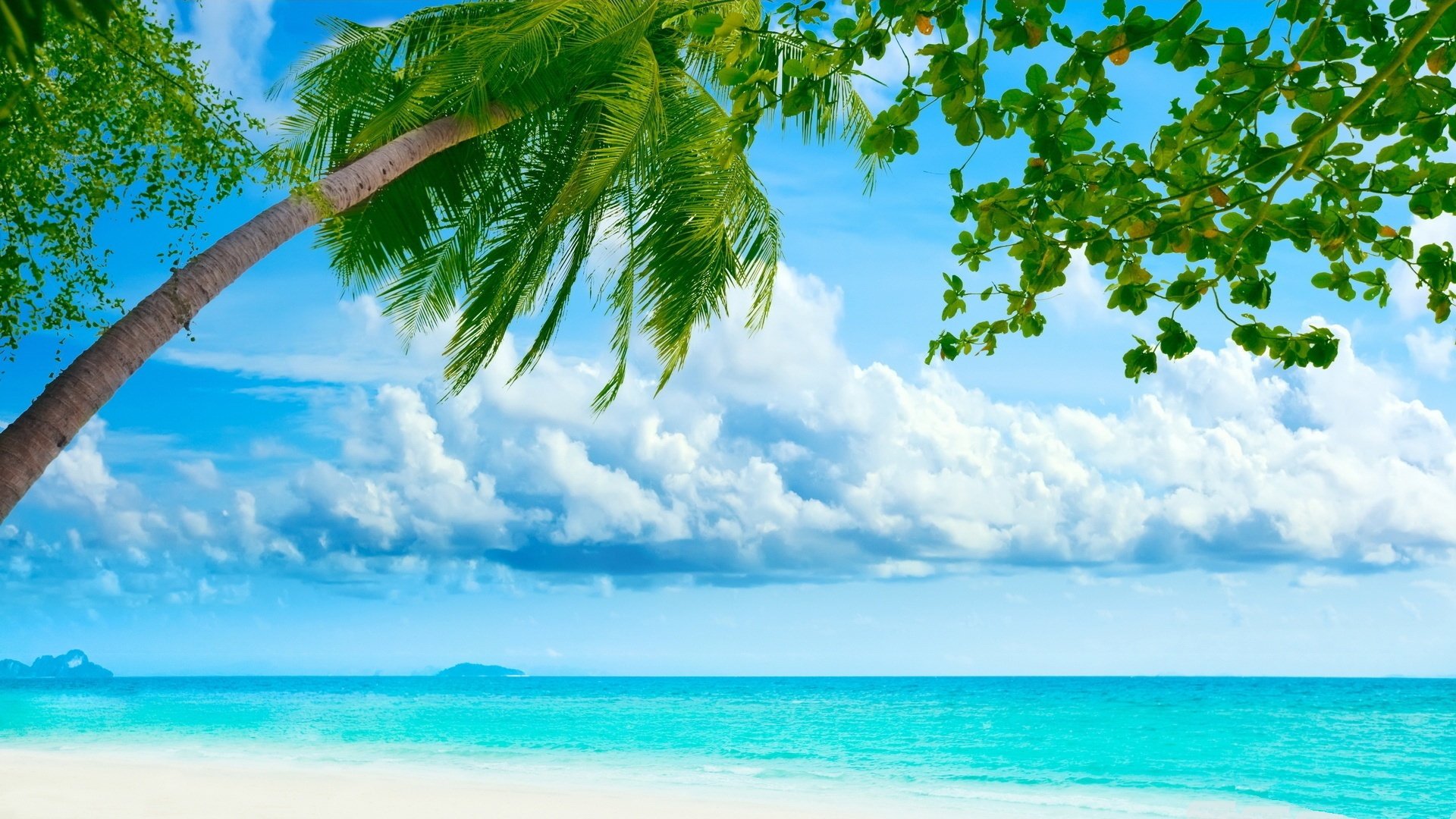 Tropical Island Desktop Wallpaper   1920x1080 1920x1080