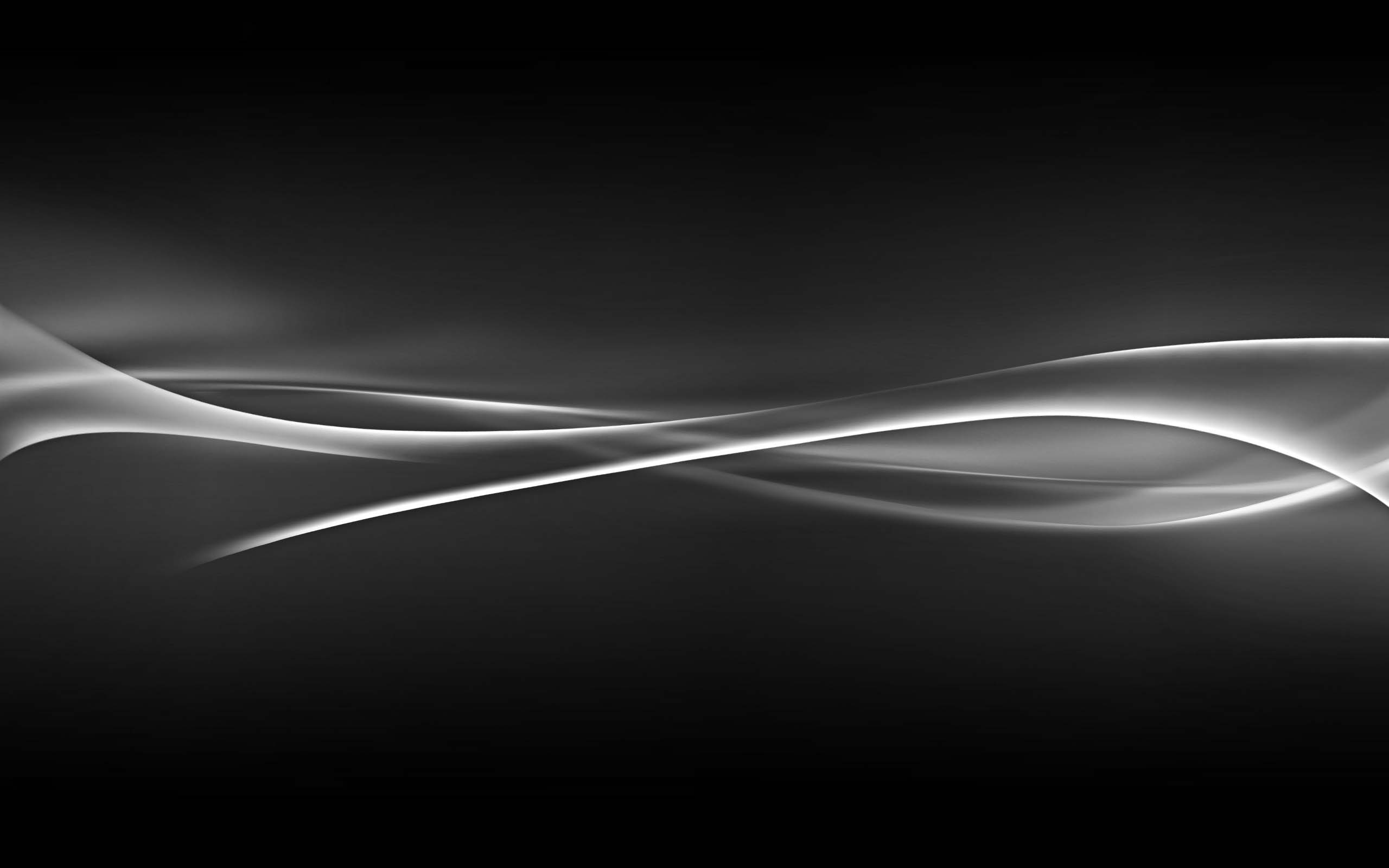 Abstract Black And White Background Wirls Wallpaper 2560x1600