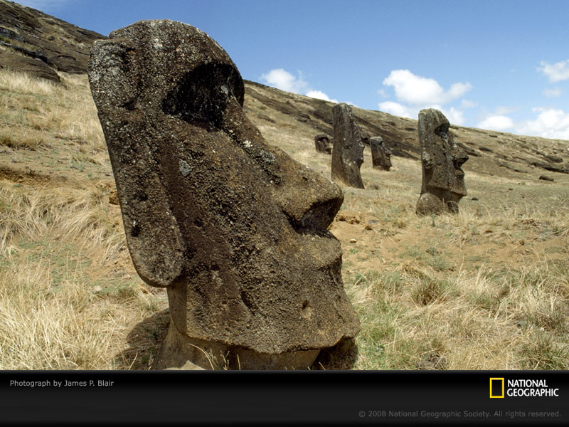 Easter Island Wallpaper   Fond dcran 800x600