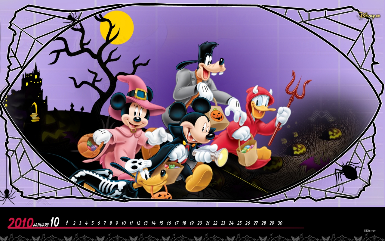 Disney Halloween   Sites Of Great Wallpapers Wallpaper 1280x800