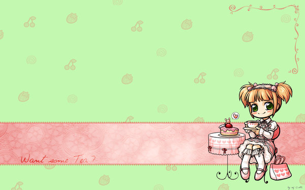 Cute Chibi Wallpaper by batmanxlover 600x375