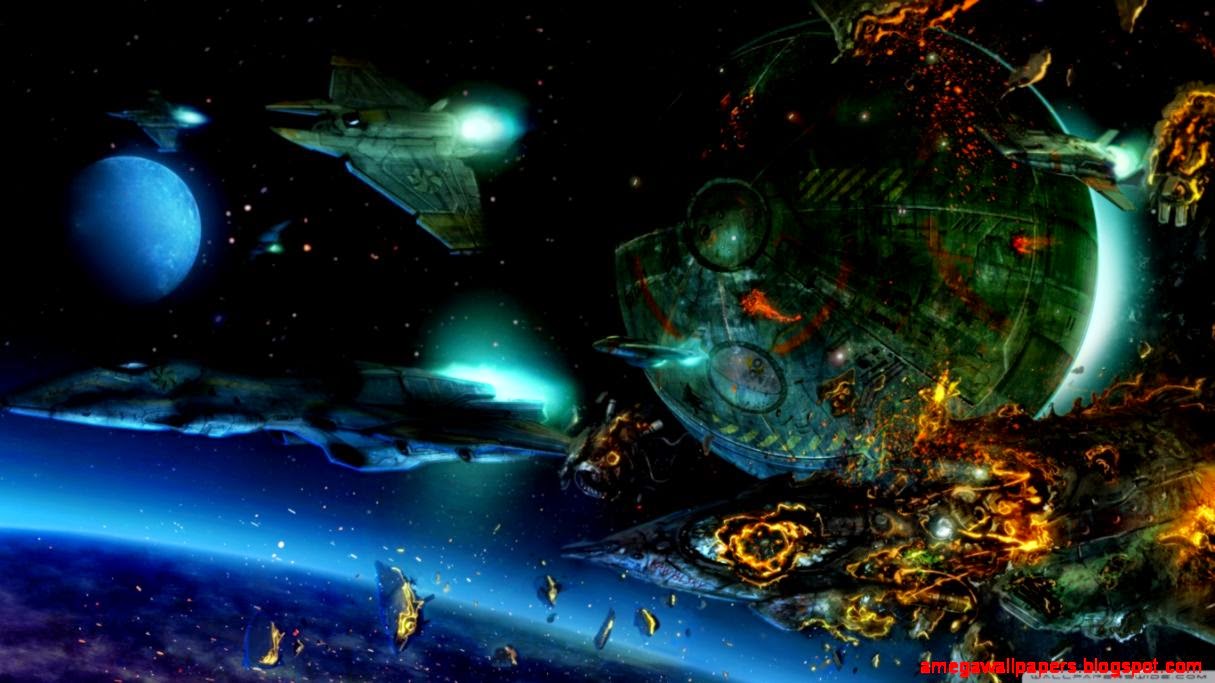 3D Space War Fantasy Wallpaper Hd Mega Wallpapers 1215x683