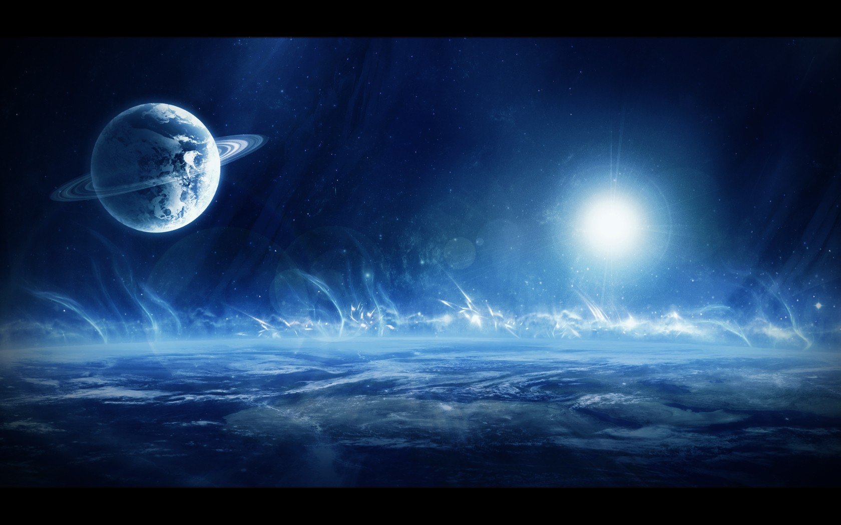 Outer Space Planets Wallpaper Outer space wa 1680x1050