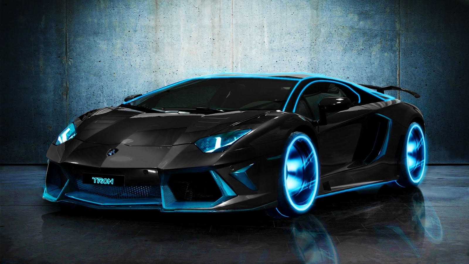 TRON Lamborghini Aventador HD car wallpapers download D i g g 1600x900