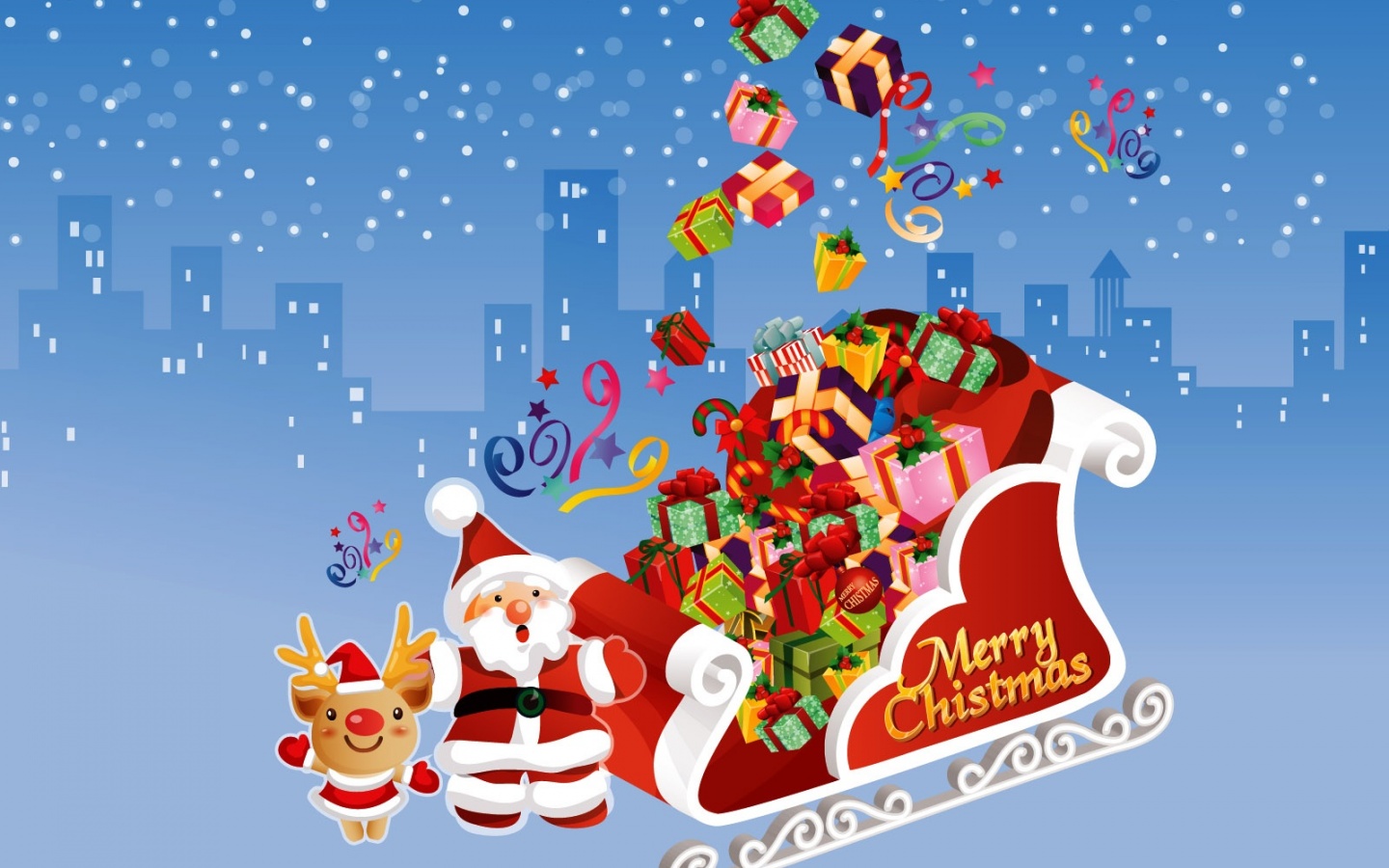 Pics Photos   Merry Christmas Wallpapers 1440x900