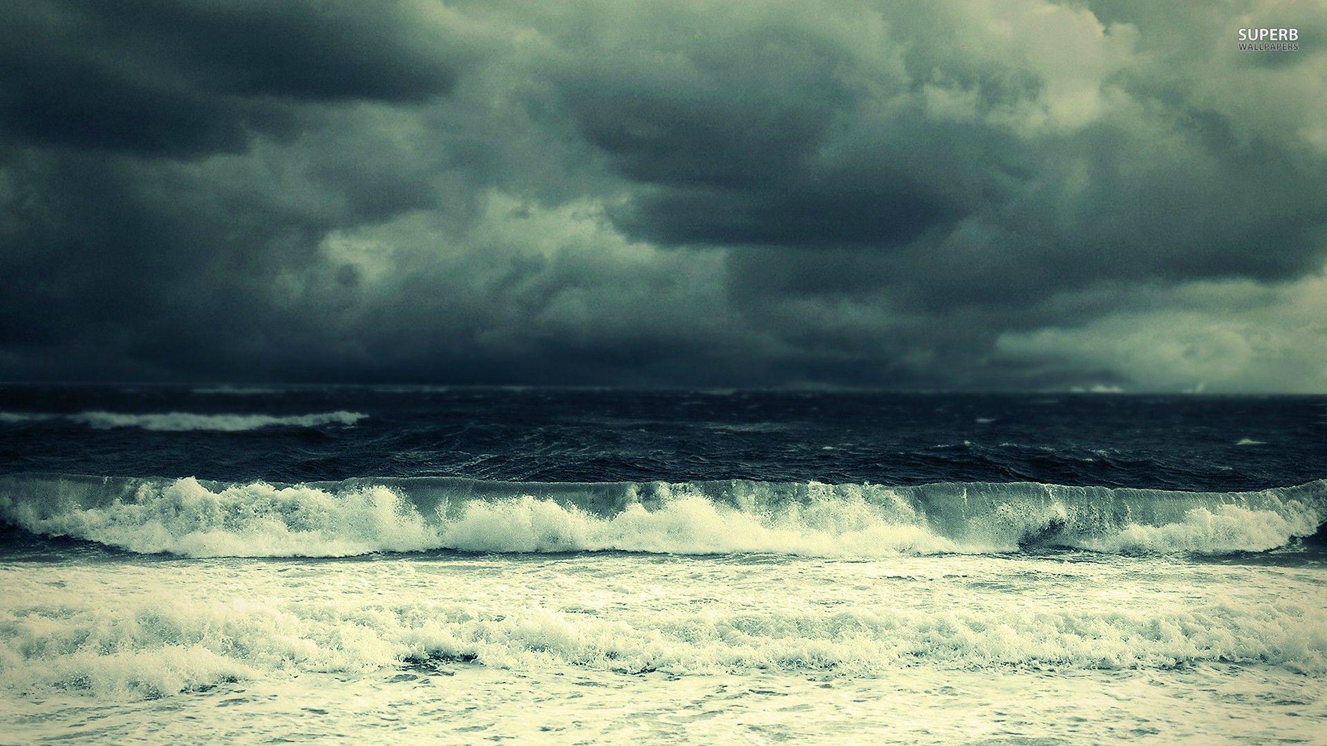 Stormy Ocean Wallpapers 1920x1080