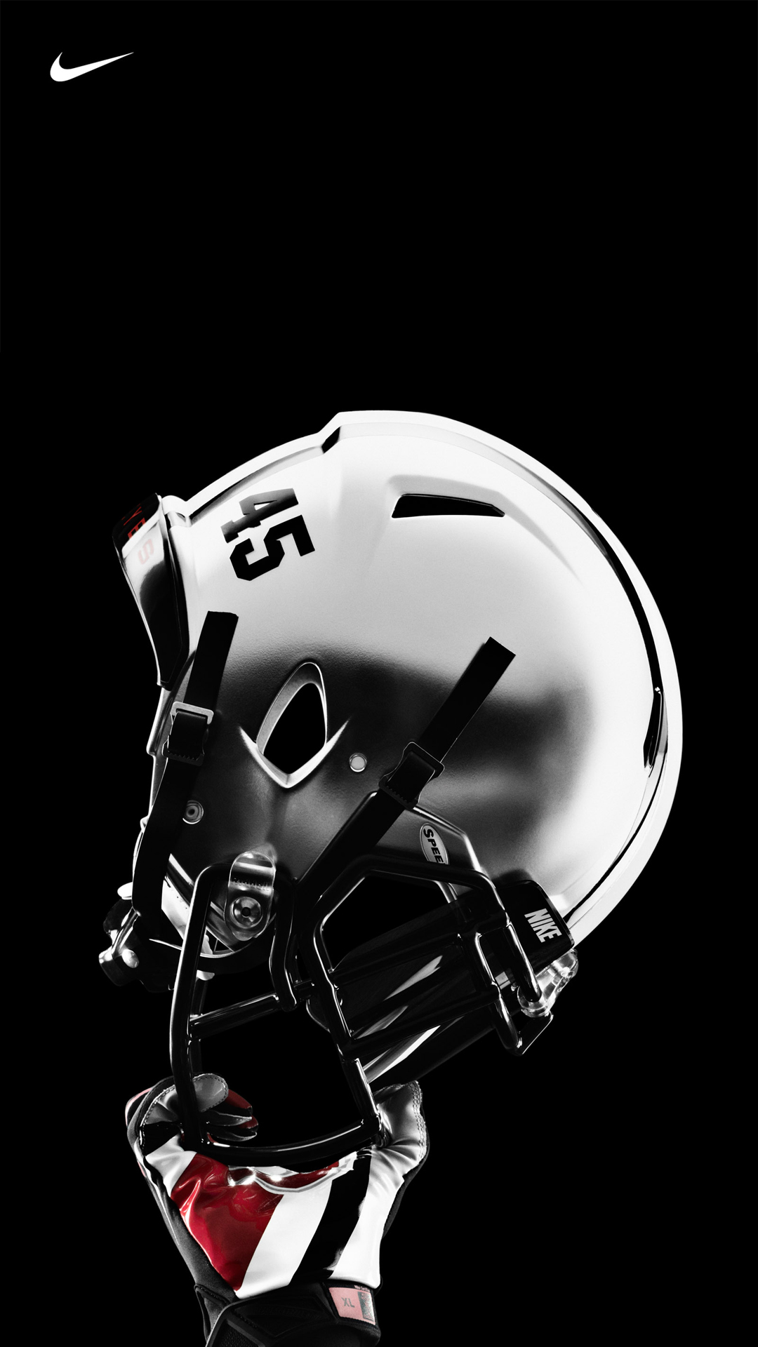 Ohio State Nike Pro Combat Football Uniform Helmet 1080x1920