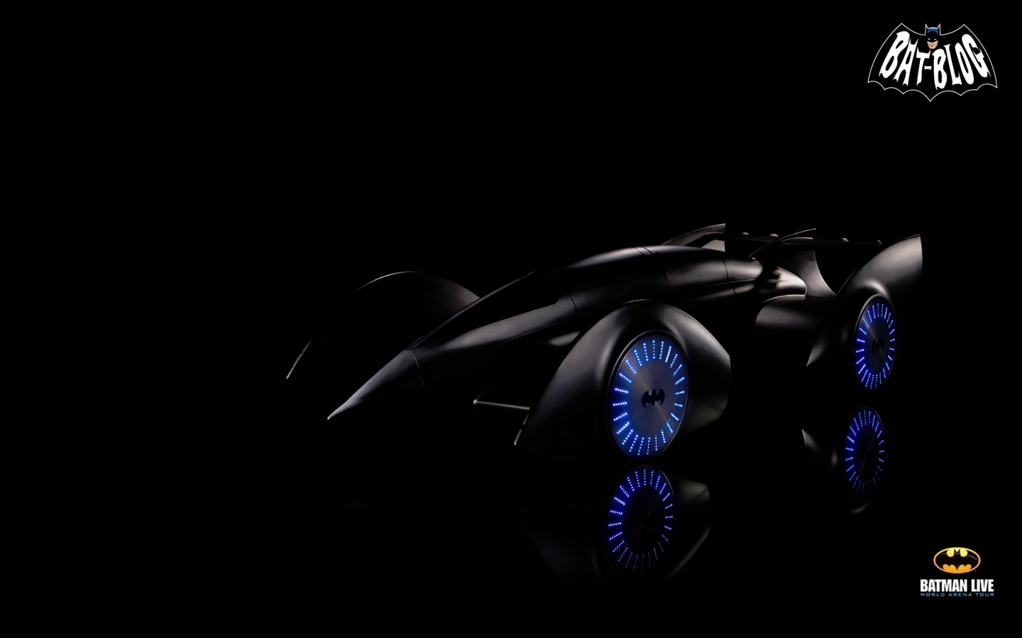  BATMAN LIVE BATMOBILE CAR   Desktop Wallpaper Backgrounds 1440x900