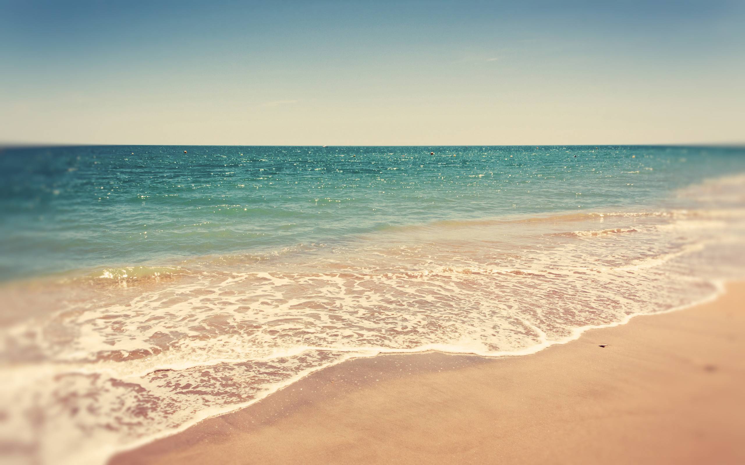 Summer Beach Backgrounds 2560x1600