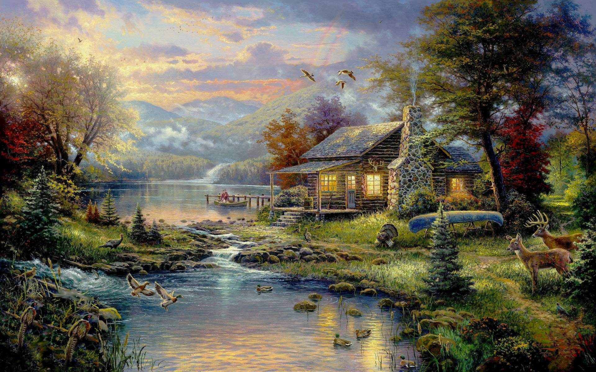 Thomas Kinkade Wallpapers 1920x1200