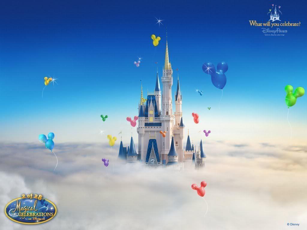 Disney Castle Backgrounds 1024x768