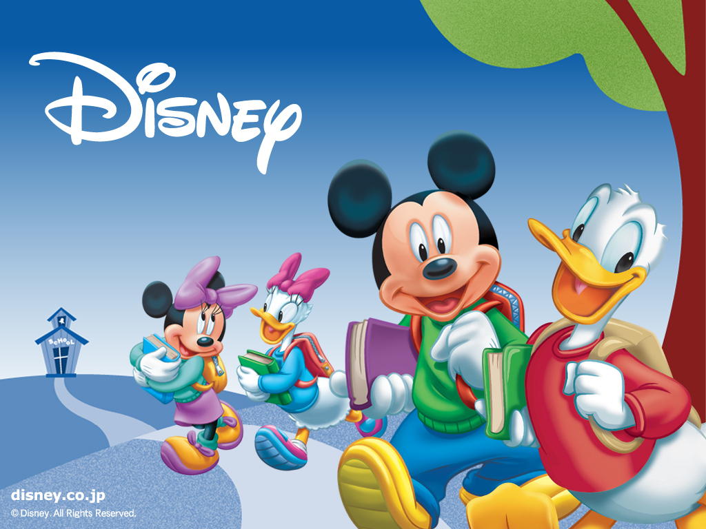  Disney Cartoon Wallpaper Disney Mickey Amp Fr 1024x768