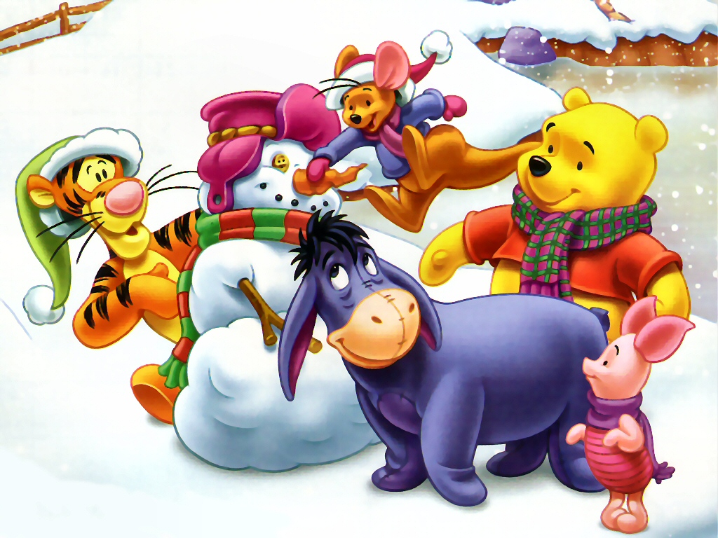 QQ Wallpapers Disney Christmas Wallpapers Set 2 1024x768