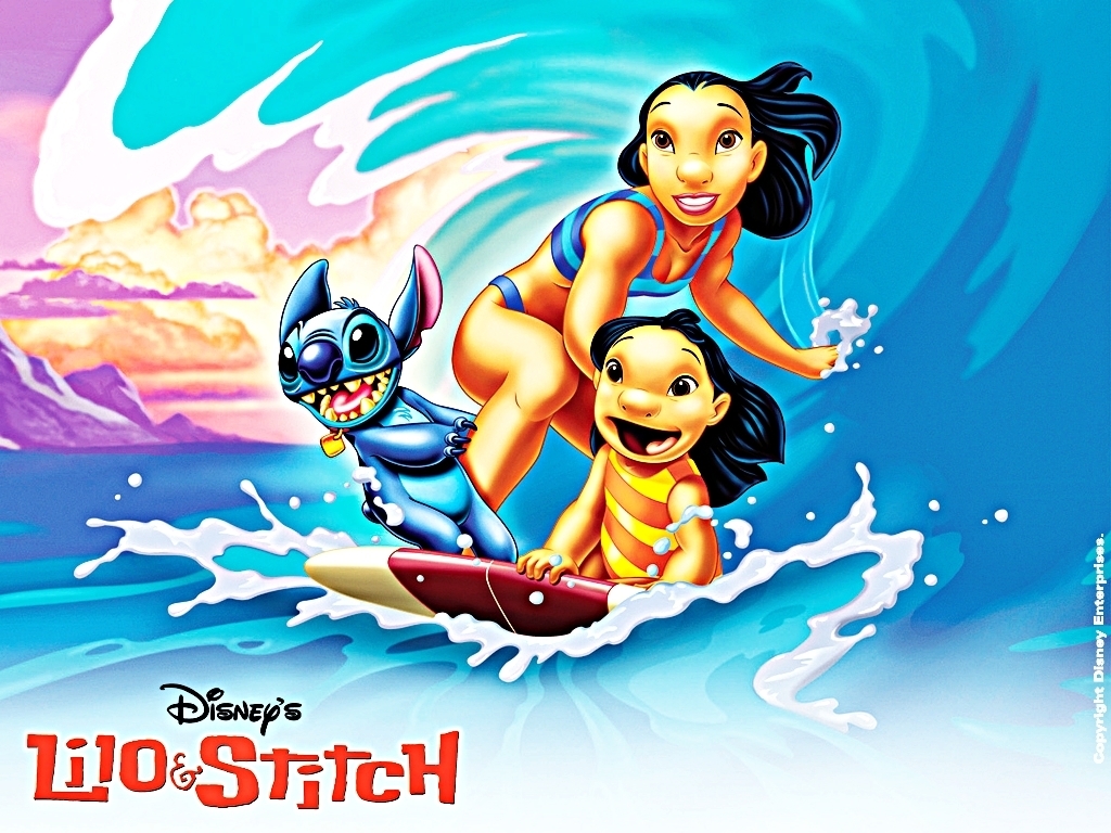 Disney Wallpapers   Lilo Stitch   Walt Disney Characters Wallpaper 1024x768