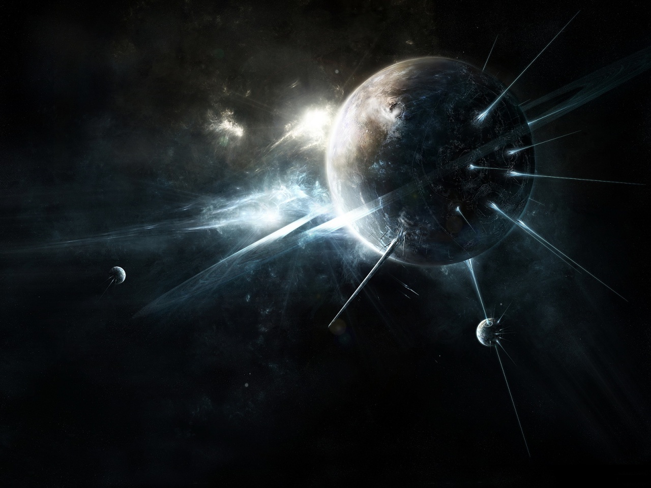 Dark Space Abstract Wallpapers HD Wallpapers 1280x960