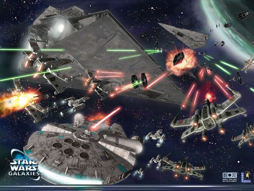 Star Wars Wallpaper star wars galaxies space battlejpg 1024 x 768 1024x768