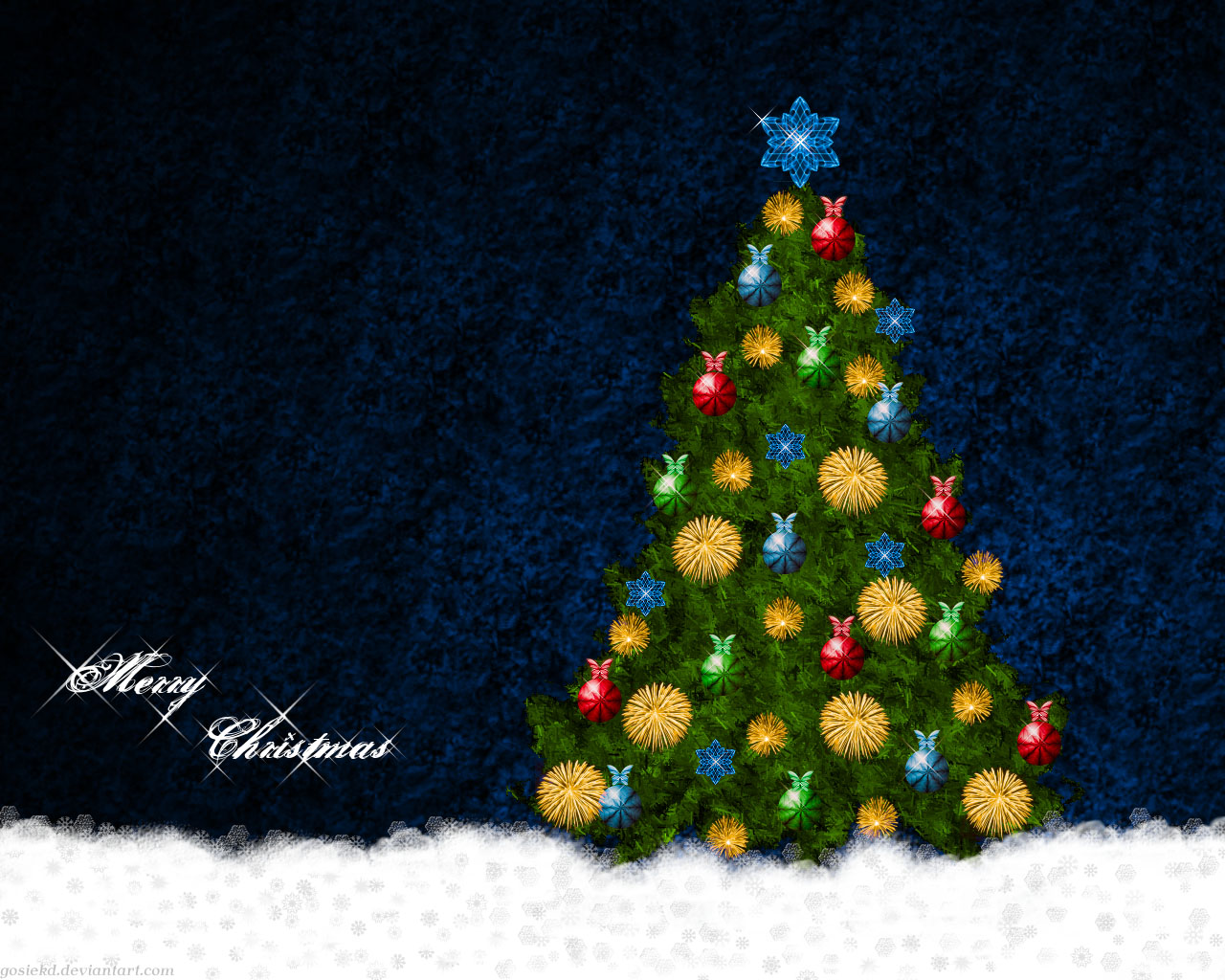 40 Christmas Wallpapers HD Quality 2012 Collection 1280x1024