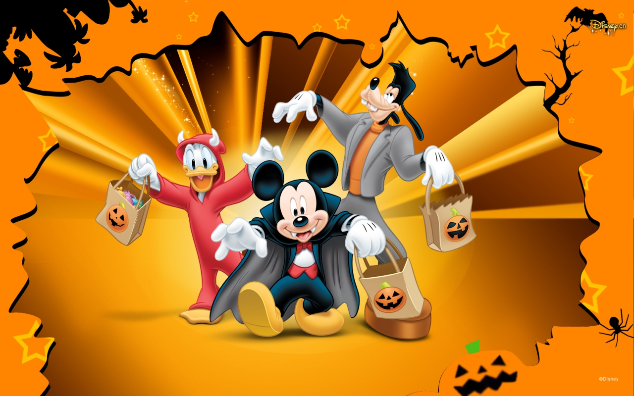 Disney Halloween   Sites Of Great Wallpapers Wallpaper 33253867 1280x800