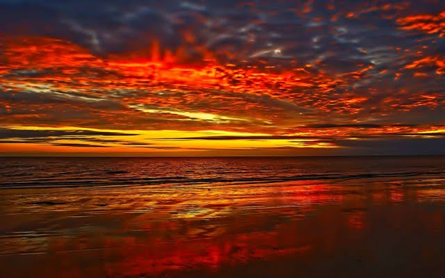 Beautiful Sunset Wallpaper Walltor 640x400