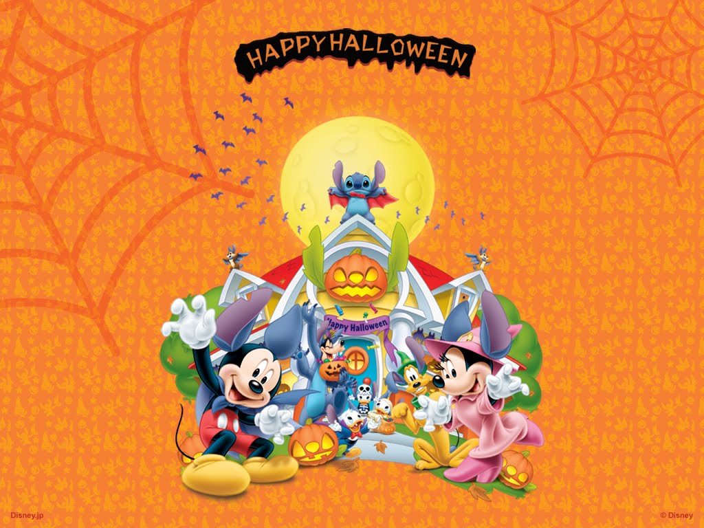 disney desktop wallpaper computer Disney Halloween 1024x768