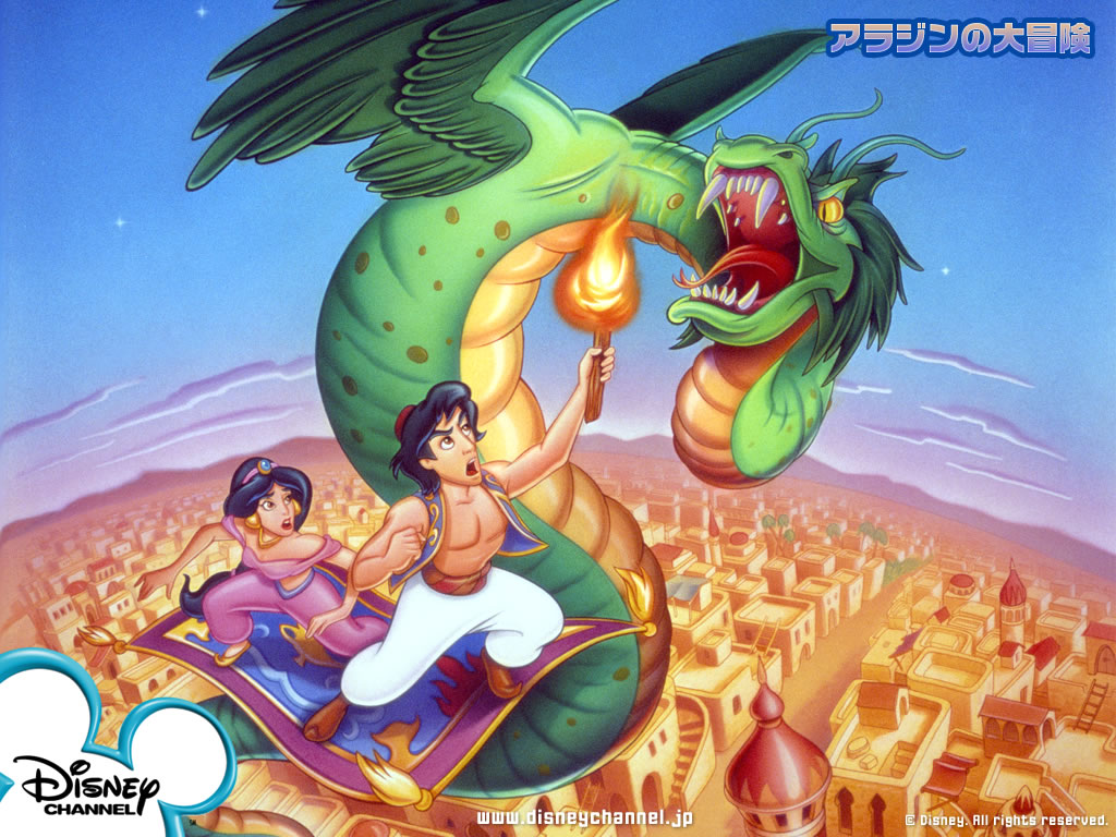 Aladdin Wallpaper Disney Desktop Wallpaper 1024x768