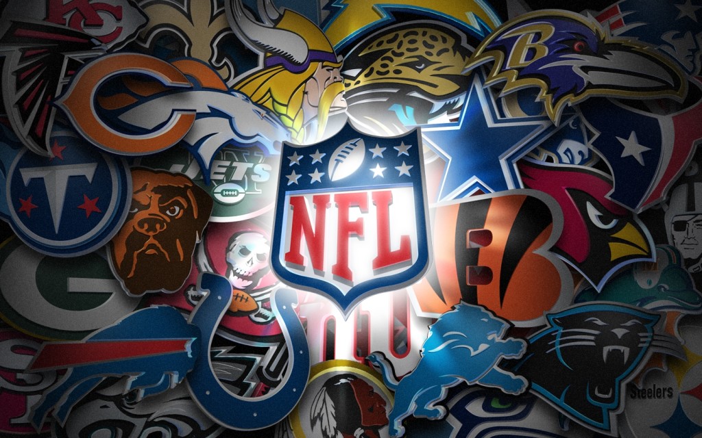 NFL team logos 2014 background wallpaper NFL team logos 2014 1024x640