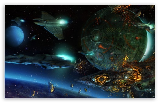 Space War wallpaper 510x330