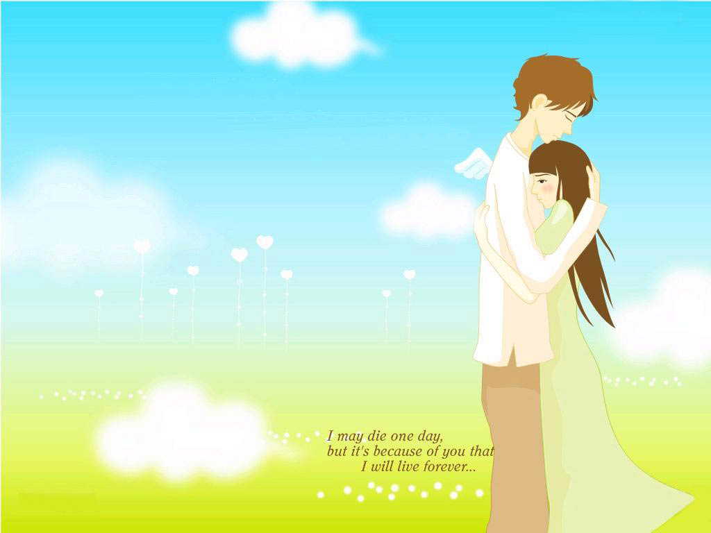 Cute Love Desktop Wallpapers 1024x768