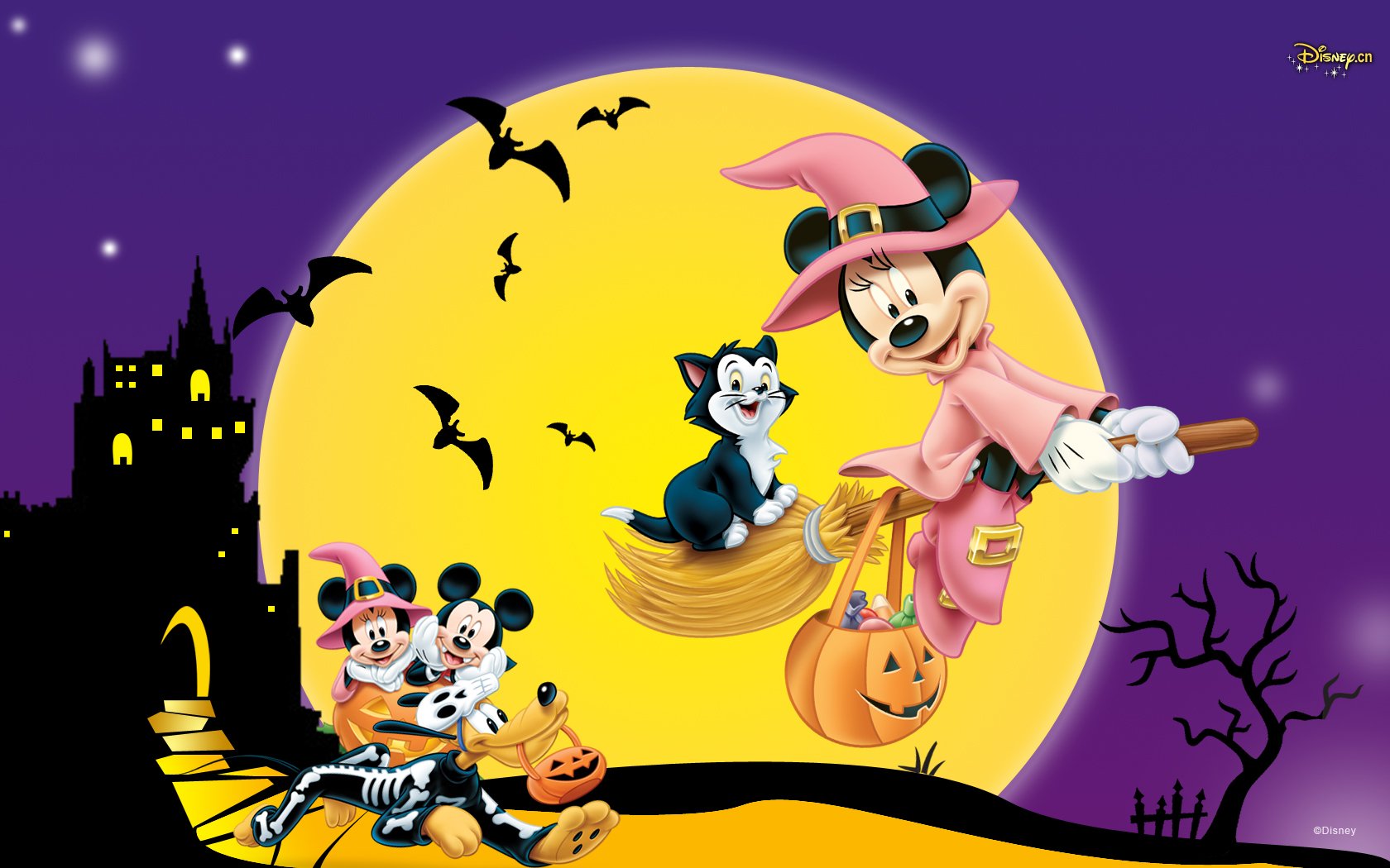 Sites Of Great Wallpapers images Disney Halloween HD 1680x1050