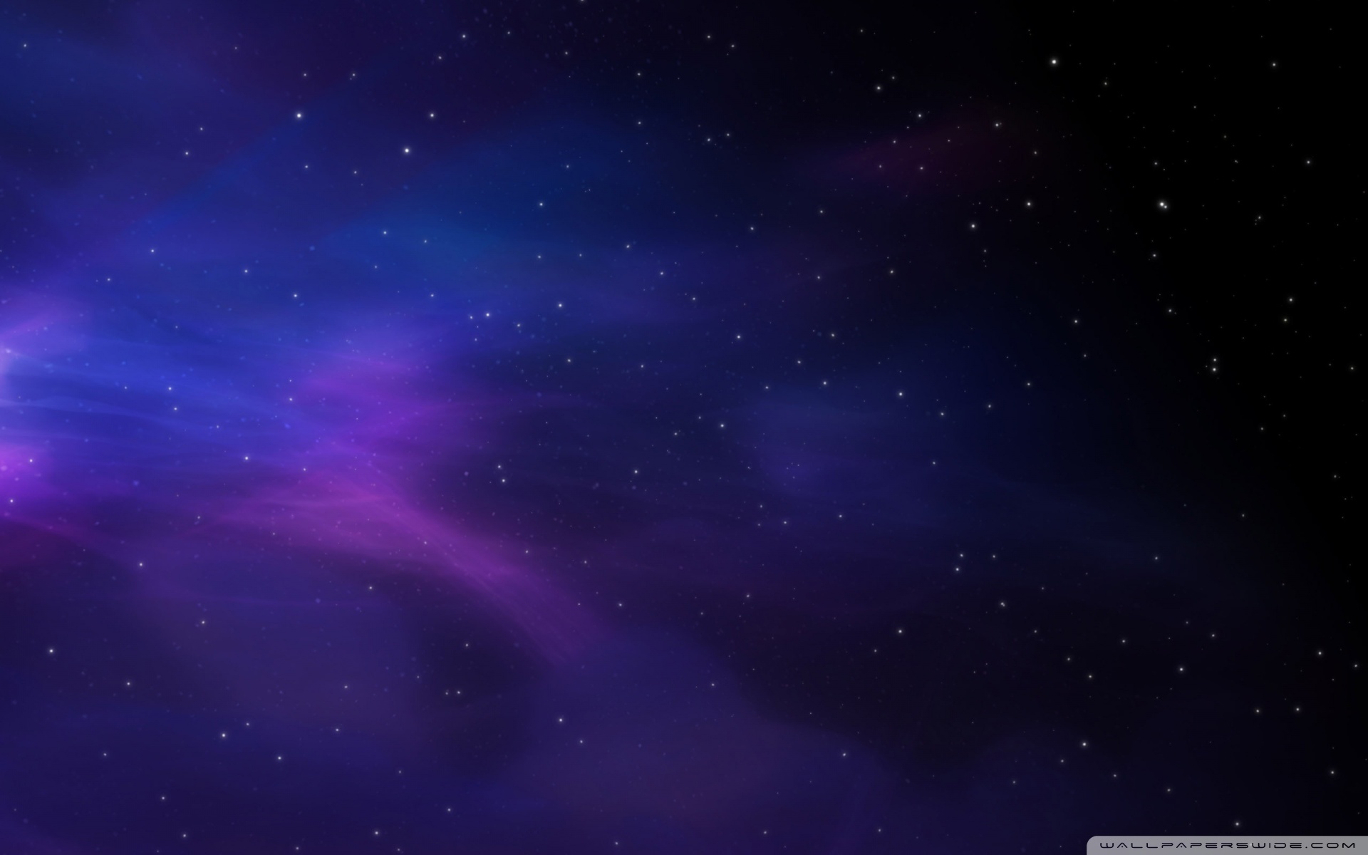 Space Colors Blue Purple Stars 4K HD Desktop Wallpaper for 4K