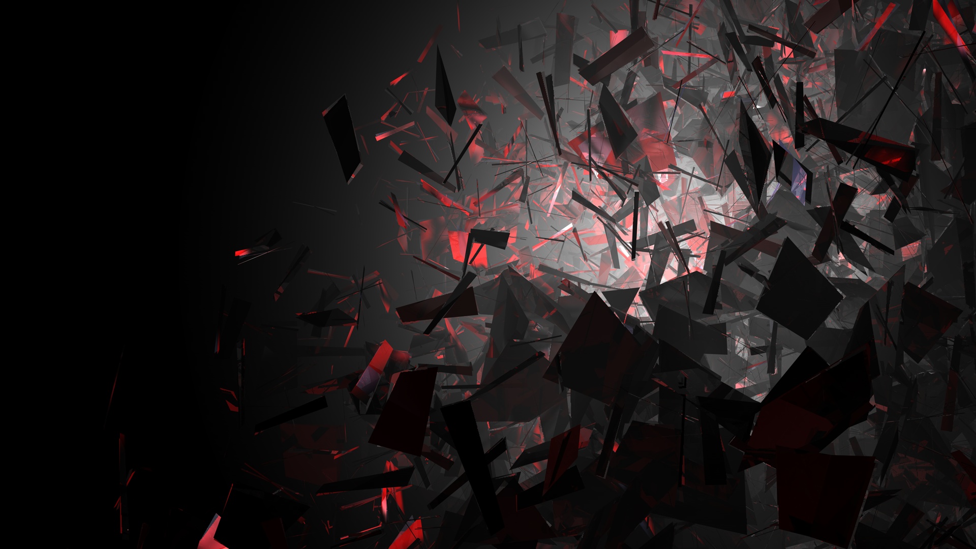 Black and Red Abstract HD Wallpaper 401   Amazing Wallpaperz 1920x1080