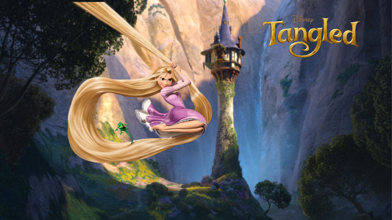 Rapunzel of Disney Princesses Rapunzel Wallpaper 2 1366x768
