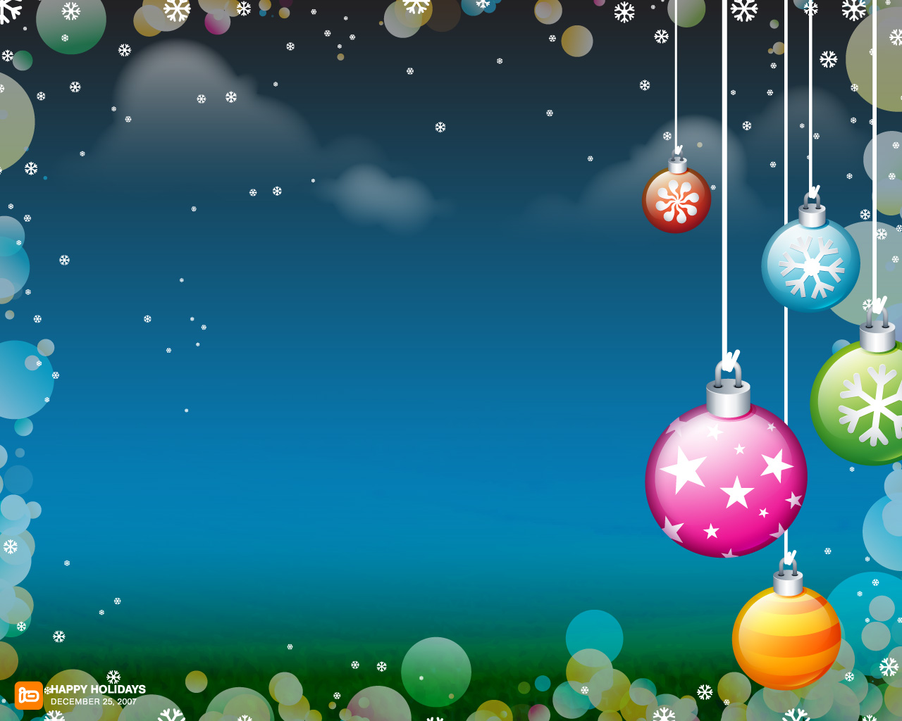 Christmas Holiday Backgrounds Wallpapers Wallpapers High 1280x1024