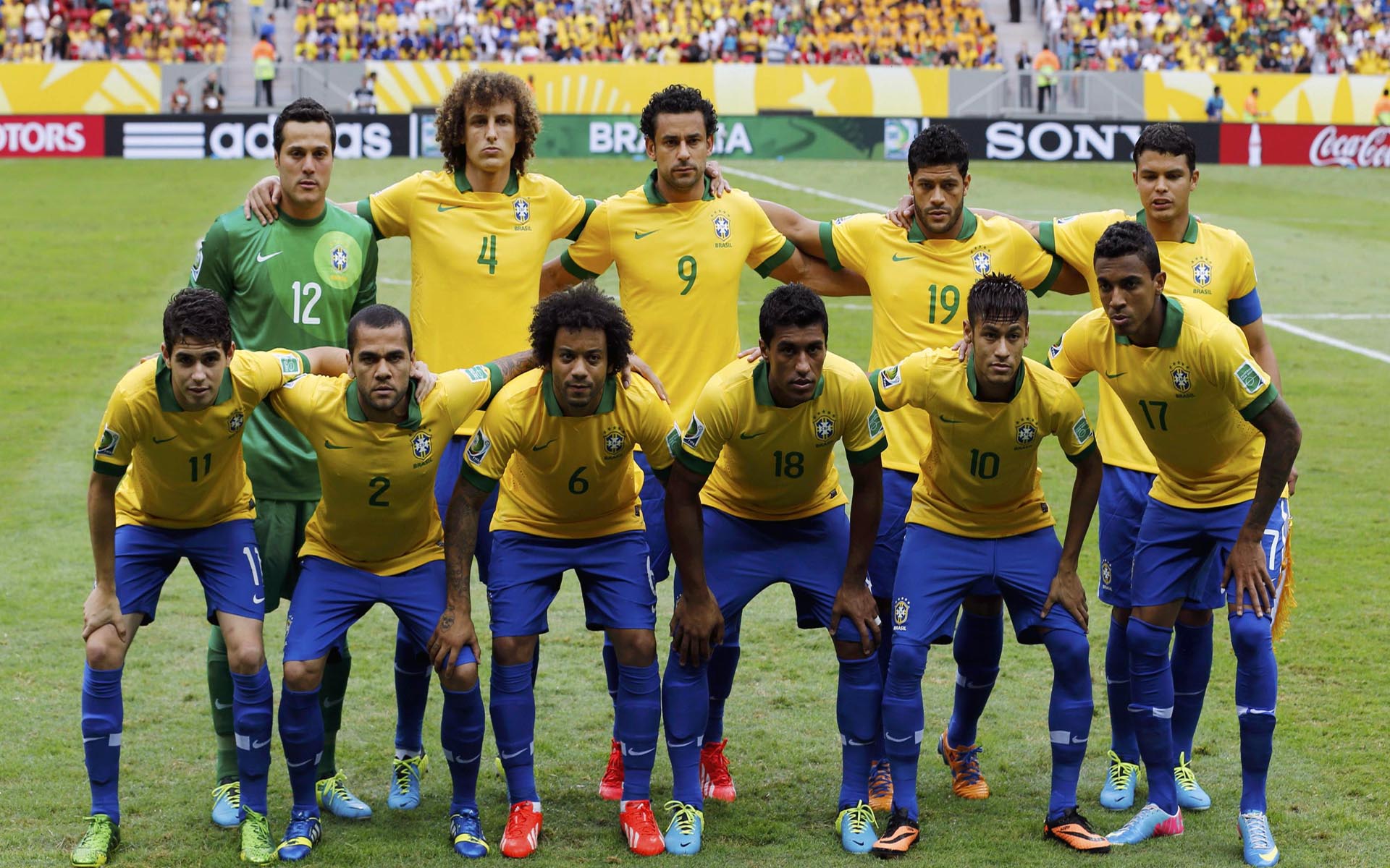  brazil futbol roster  HD Photo Wallpaper Collection HD WALLPAPERS 1920x1200