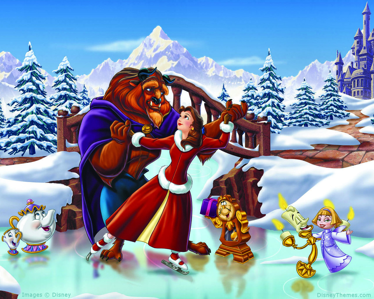 Disney Christmas WallpaperTHR999HKRG 1 1280x1024
