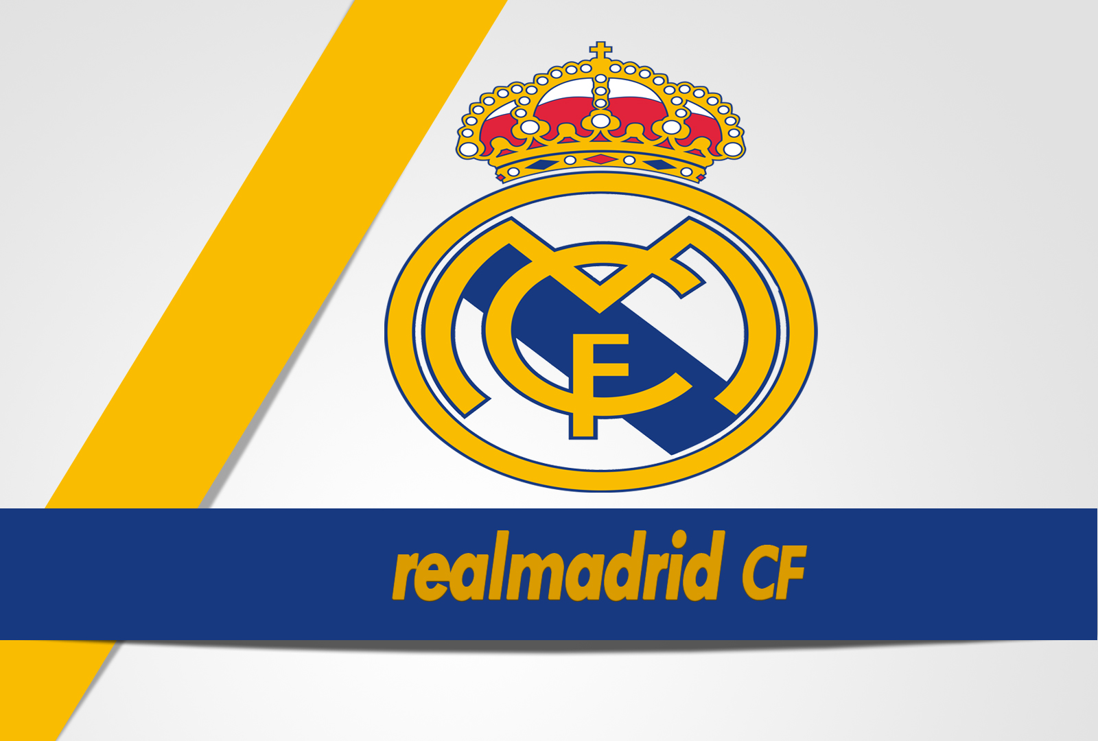 Real Madrid CF Logo HD Desktop Wallpapers Download Wallpapers in 1600x1080