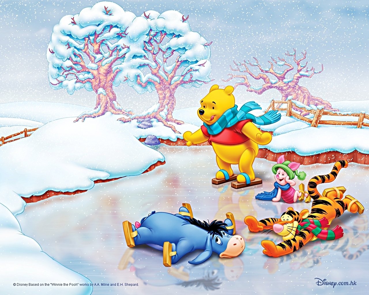 Walt Disney Wallpapers   Winnie the Pooh and Friends 1280x1024