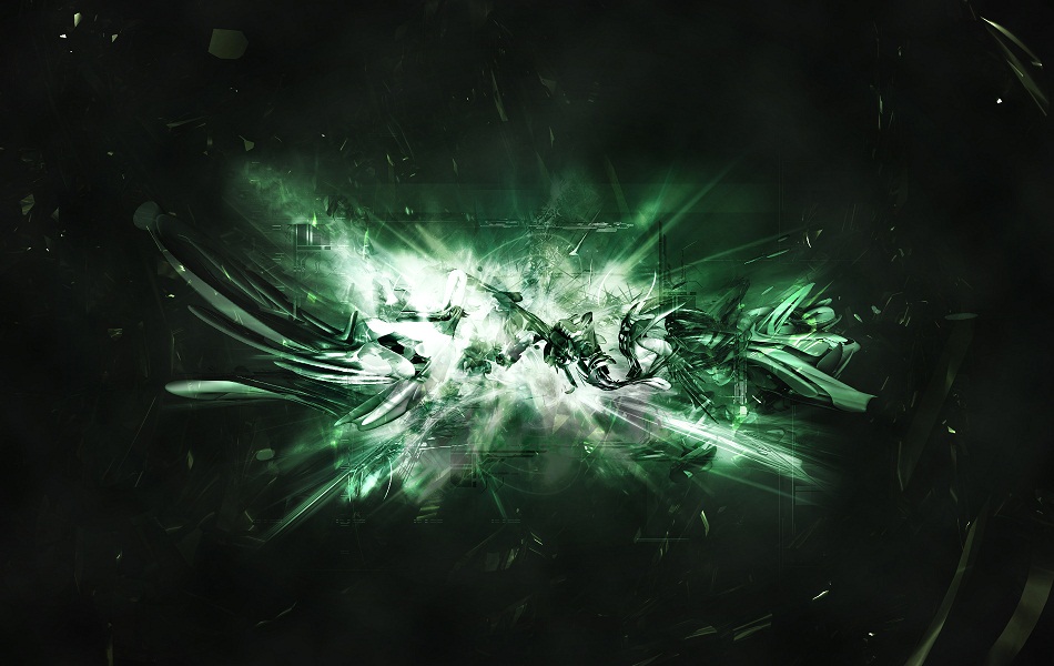 Green Abstract HD Wallpaper 1080p   HD Dock