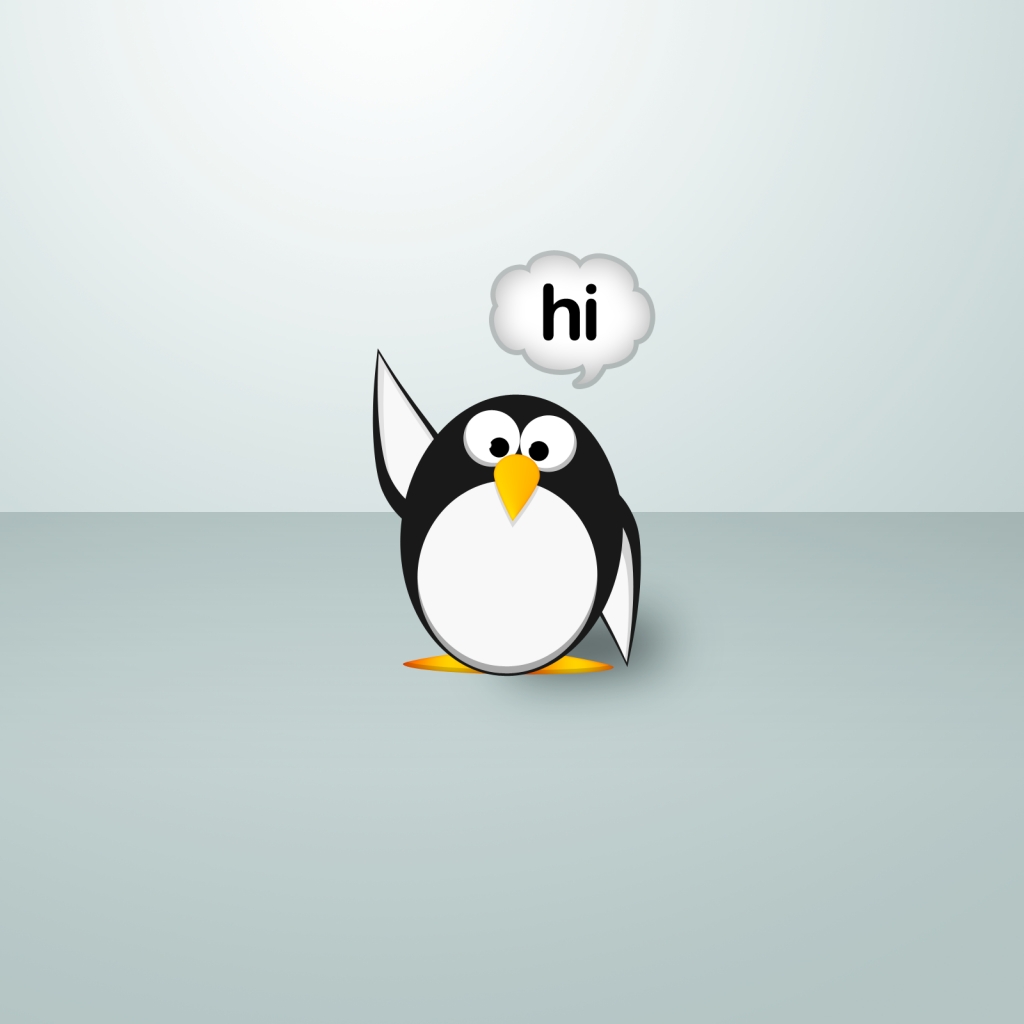 Pics Photos   Cute Penguin Wallpaper 1024x1024