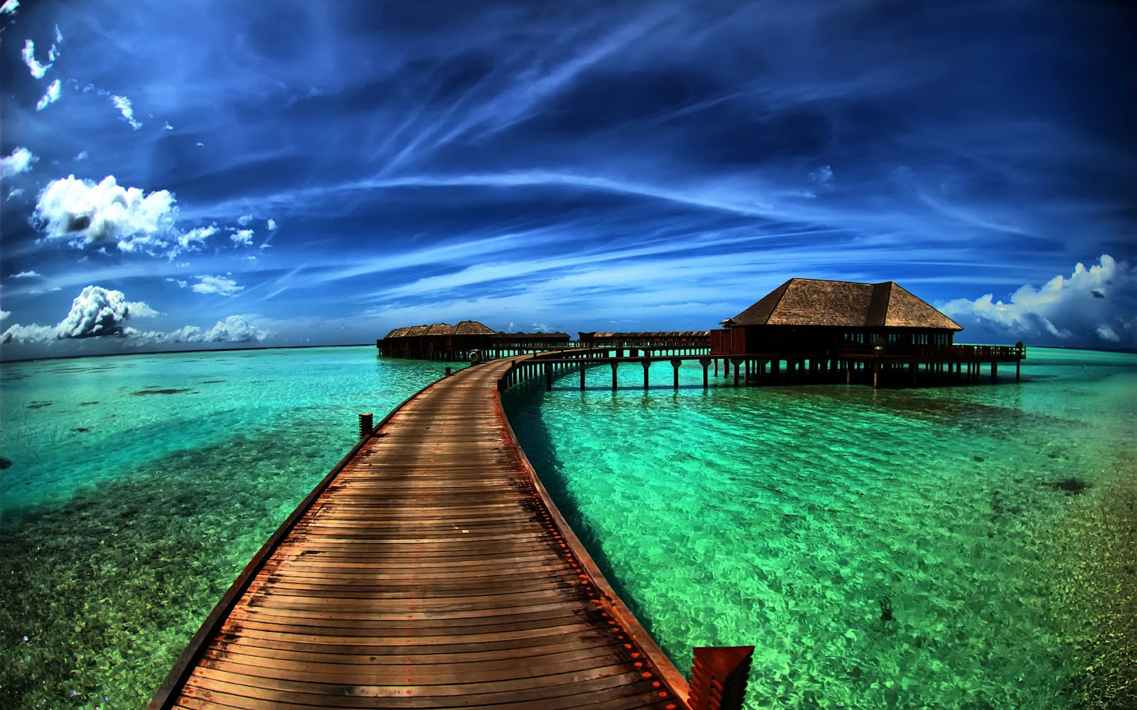 wallpaper proslut Flyover Beach Nature HD Widescreen Wallpapers for 1600x1000