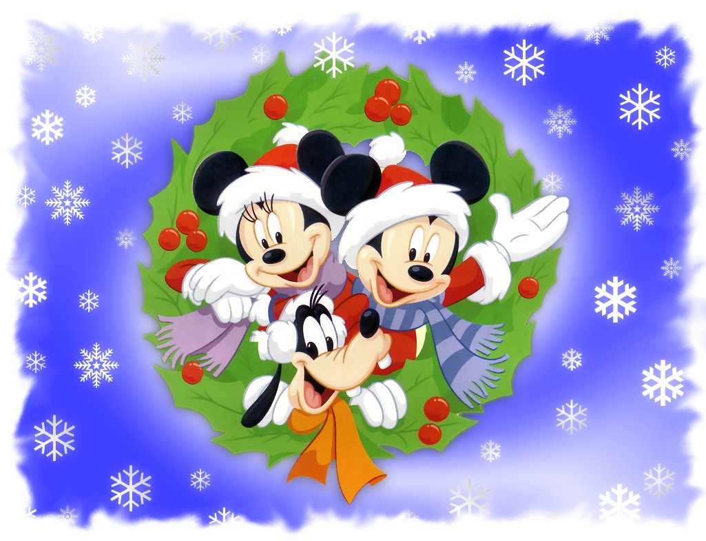 Disney Christmas Wallpapers [1024x768] 1025x785