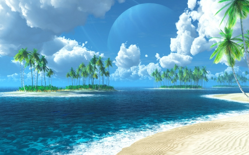  PEACEFUL TROPICAL ISLAND Nature Beaches HD Desktop Wallpaper 800x500