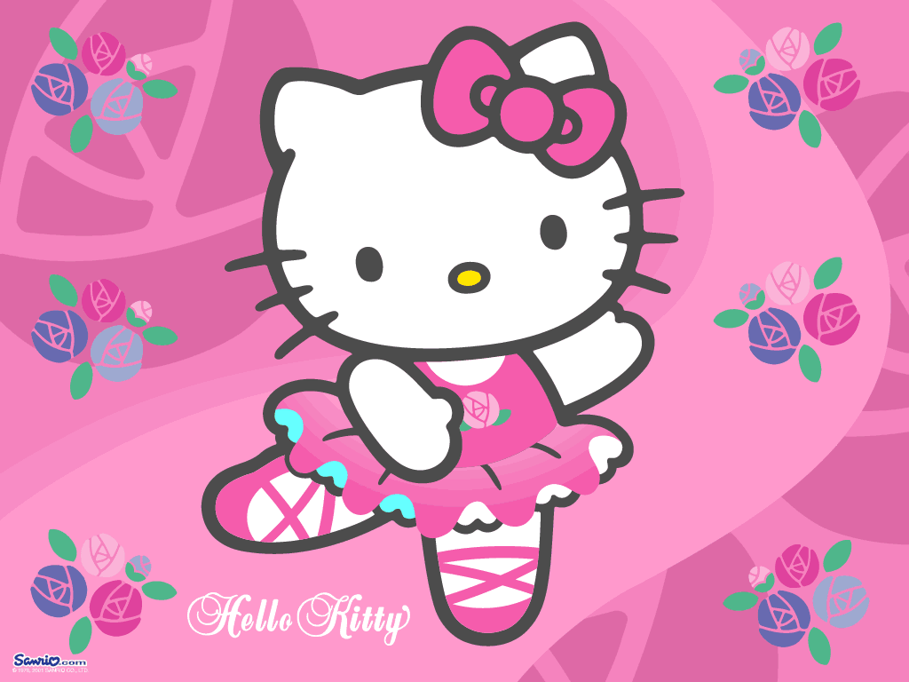 9 Cute Hello Kitty Wallpaper For Kids Girls 1024x768
