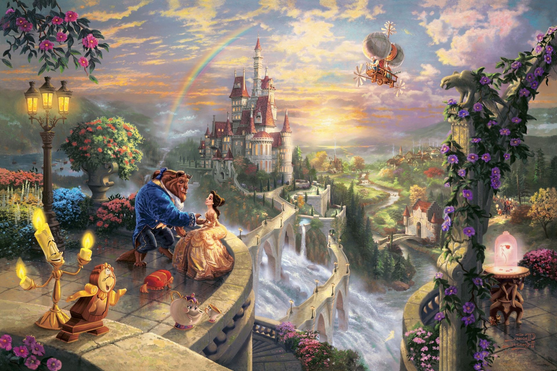 Thomas Kinkade Disney Wallpaper Download 1920x1281