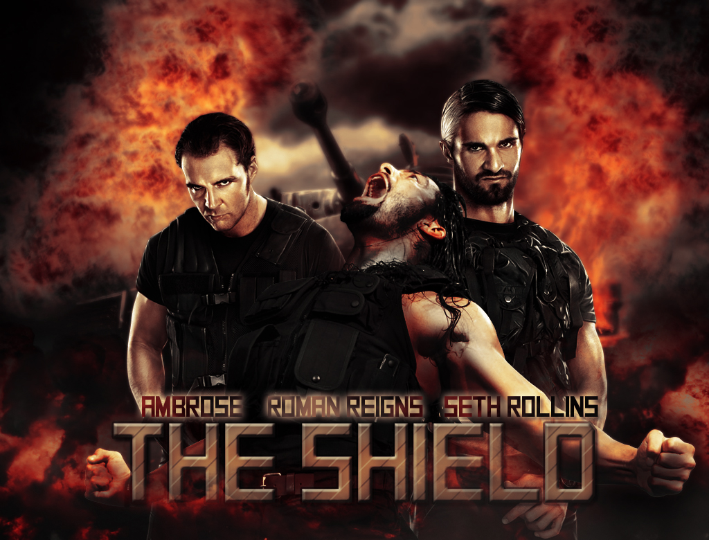 WWE The Shield wallpaper by boosiunhan on