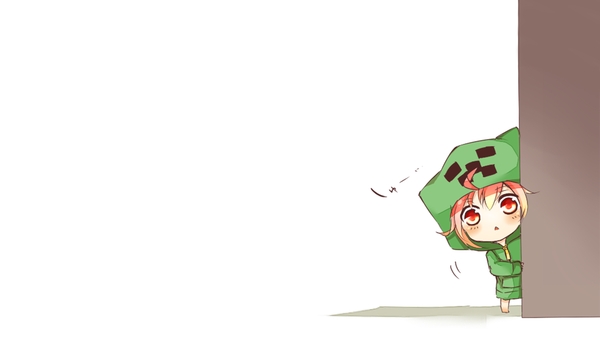 creeperchibi chibi creeper minecraft anime Minecraft Wallpapers 600x337