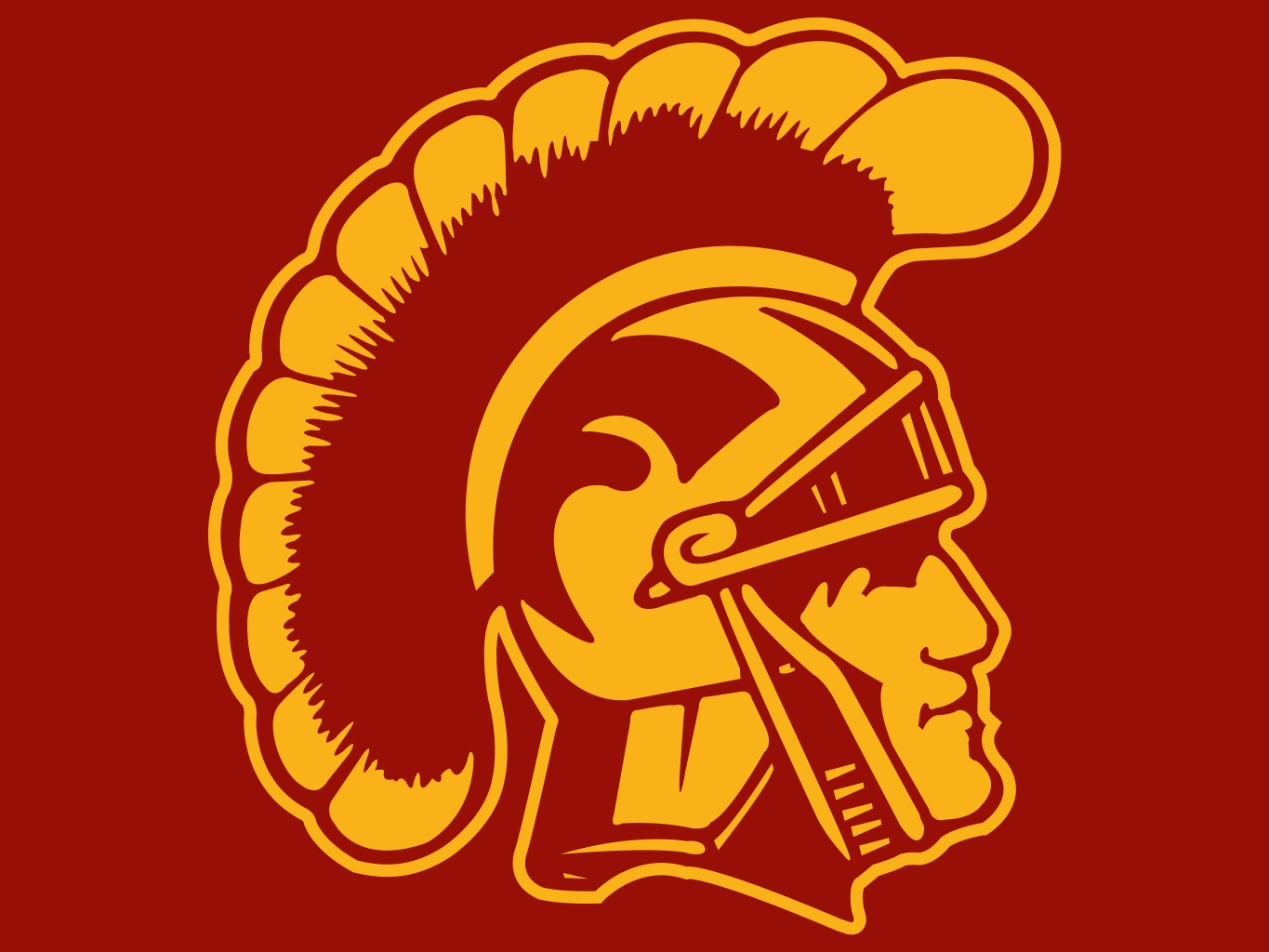 Image Usc Trojans Football Logo Download 1365x1024