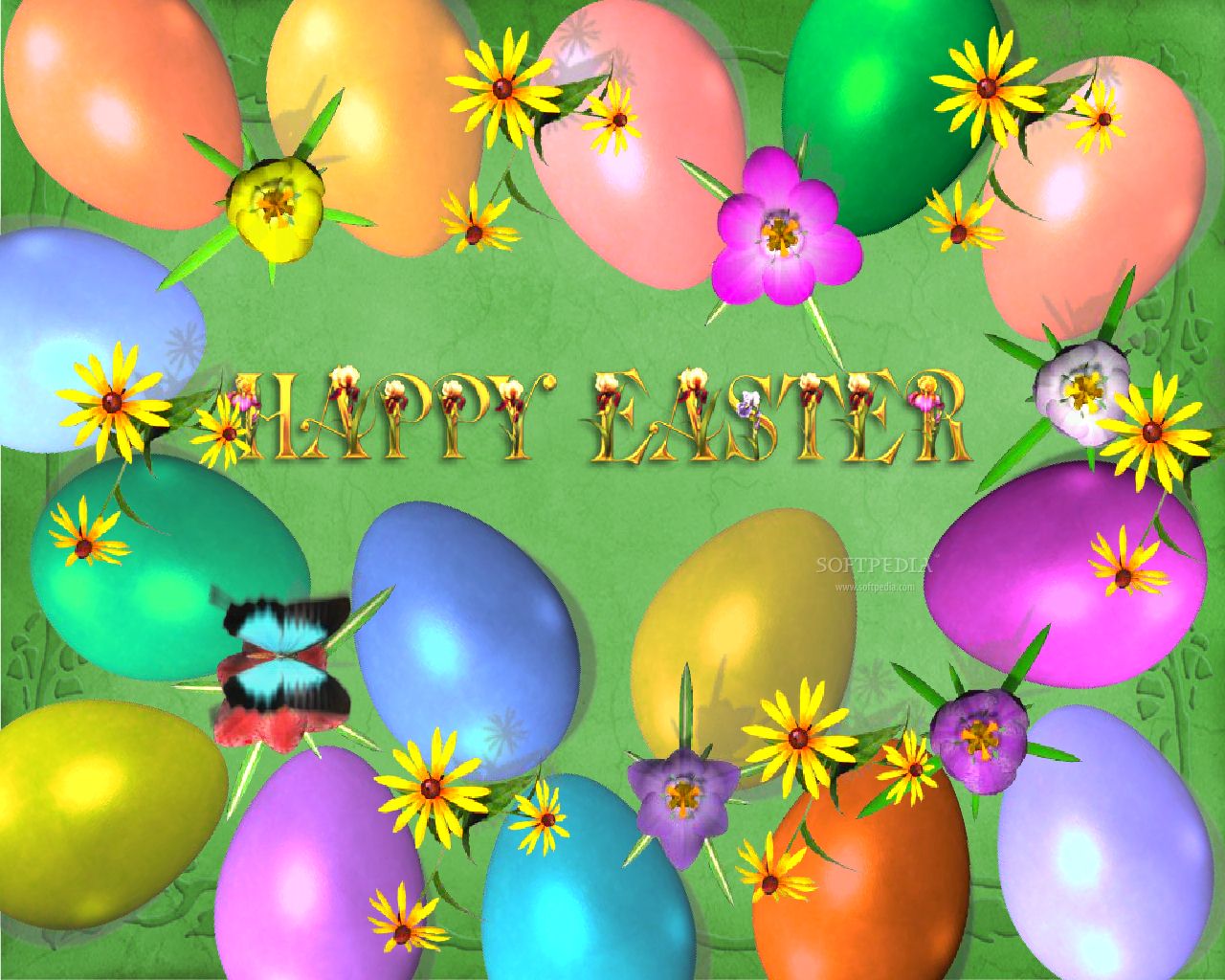 Image gallary 5 Beautiful Happy Easter Wallpapers for Desktop 1280x1024