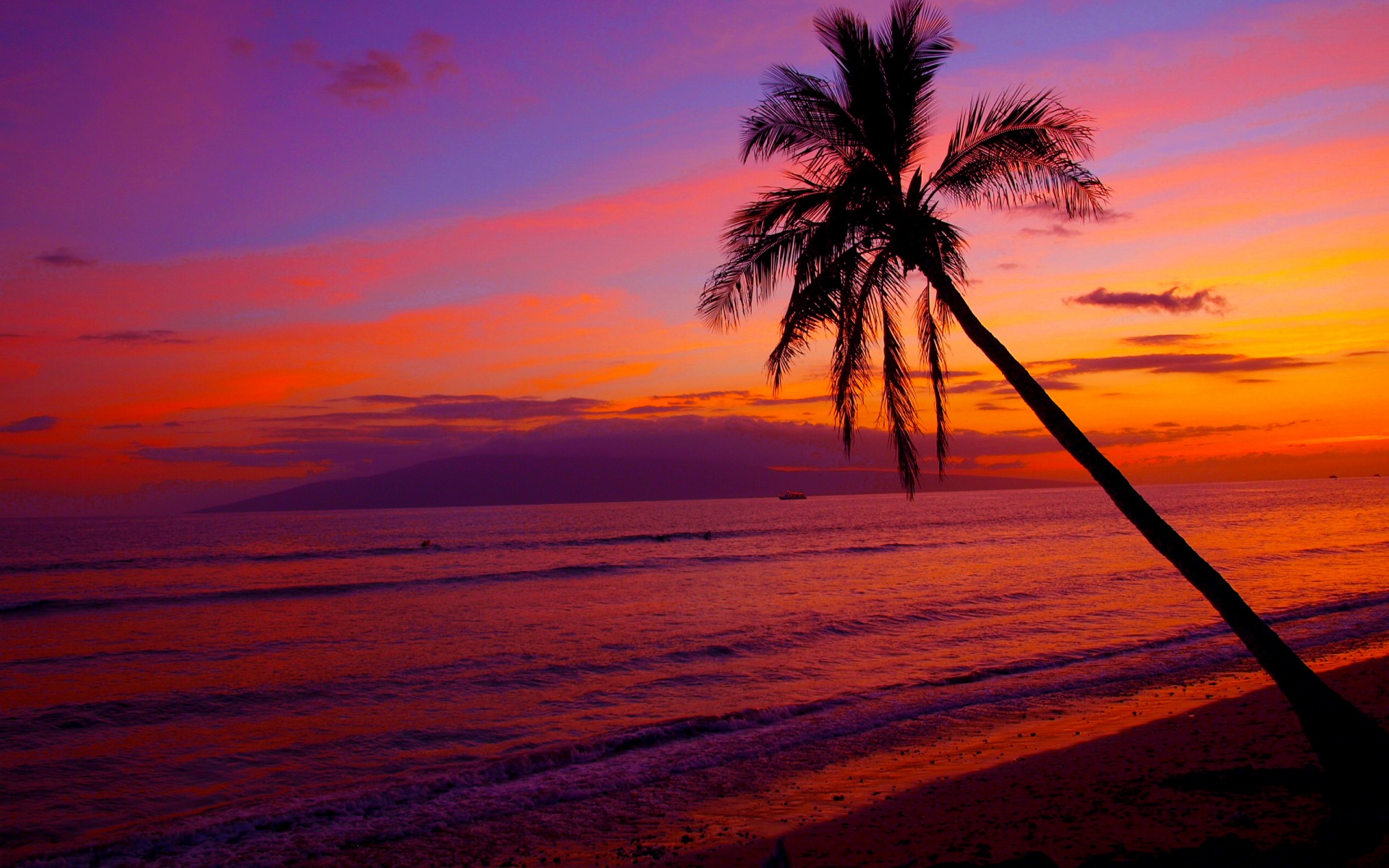 Hawaii Sunset Wallpaper 1920x1200